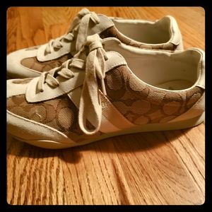 Coach  Canvas & Suede Shoes
